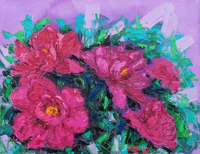 Vibrant Magenta Blooms by Jukyong Park