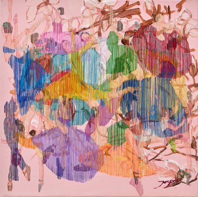 Vibrant Magnolia Strokes by Jukyong Park
