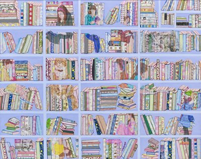 Whimsical Book Shelf by Jukyong Park