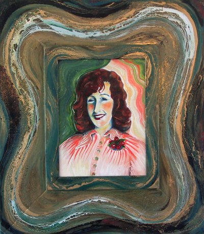 Lady with Cherry Brooch (Portrait) by JuleSimo