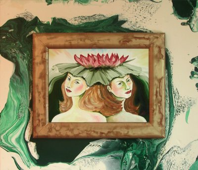 Water Lily Girl -Twin Symbol- by JuleSimo
