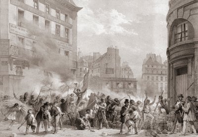 1848 Revolution, France by Jules (after) David