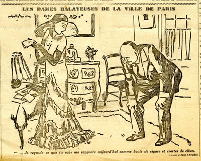 Candide, Satirical in B&W by Jules Abel Faivre