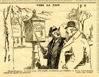 Candide, Satirical in B&W by Jules Abel Faivre