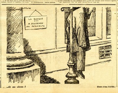 Candide, Satirical in B & W by Jules Abel Faivre