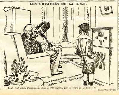 Candide, Satirical in B & W by Jules Abel Faivre