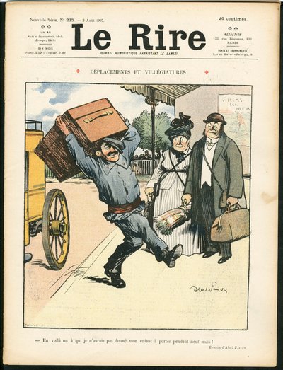 Cover of Le Lire, Satirical in Colors by Jules Abel Faivre