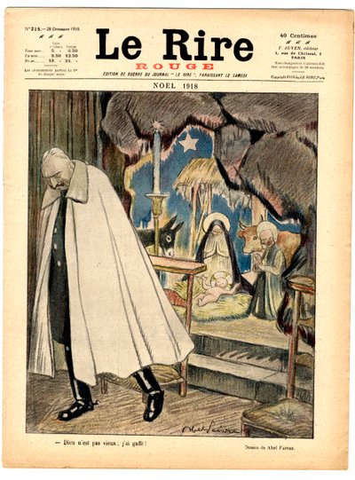 Cover of The Red Laughter, Satirical in Colors by Jules Abel Faivre