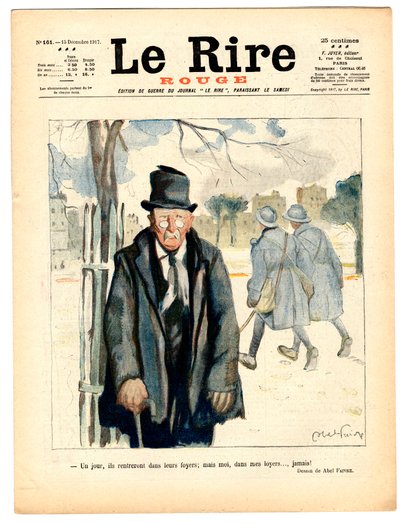 Cover of The Red Laughter, Satirical in Colors by Jules Abel Faivre