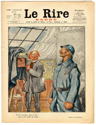 Cover of The Red Laughter, Satirical in Colors by Jules Abel Faivre