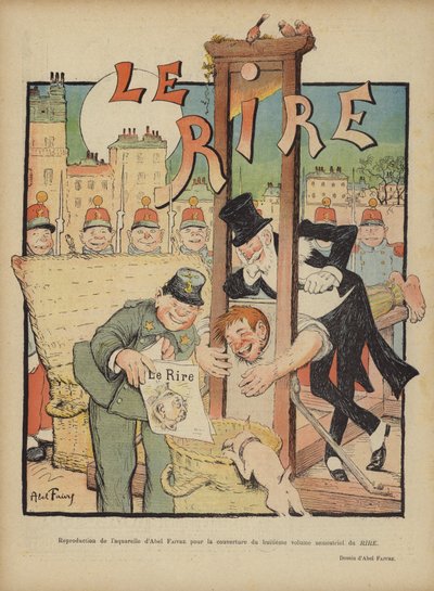 Illustration for Le Rire by Jules Abel Faivre