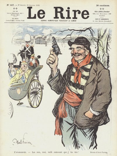 Illustration for Le Rire by Jules Abel Faivre