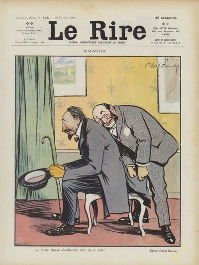 Illustration for Le Rire by Jules Abel Faivre