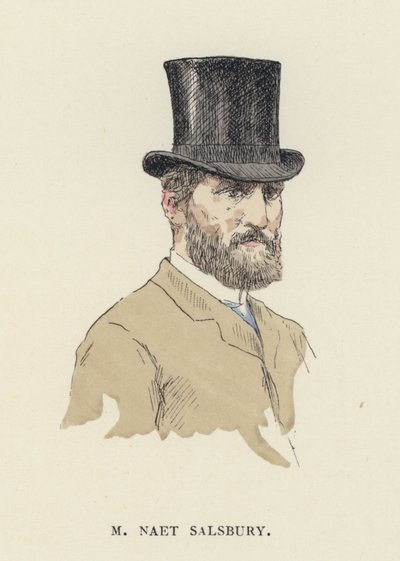 M Naet Salsbury (color lithograph) by Jules Arsene (after) Garnier