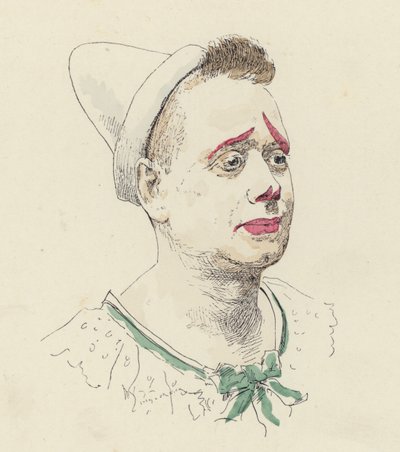 Clown by Jules Arsene after Garnier