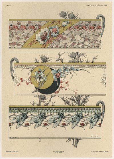Flowers and Flies, plate 11 from 