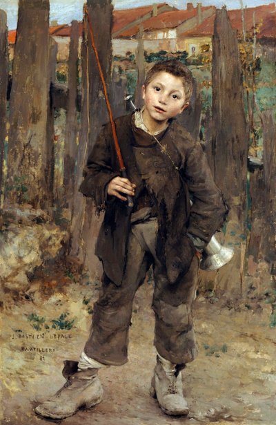 Nothing Doing (1882) by Jules Bastien Lepage