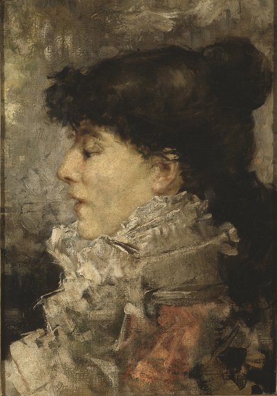 Portrait of Sarah Bernhardt (1844-1923) by Jules Bastien Lepage
