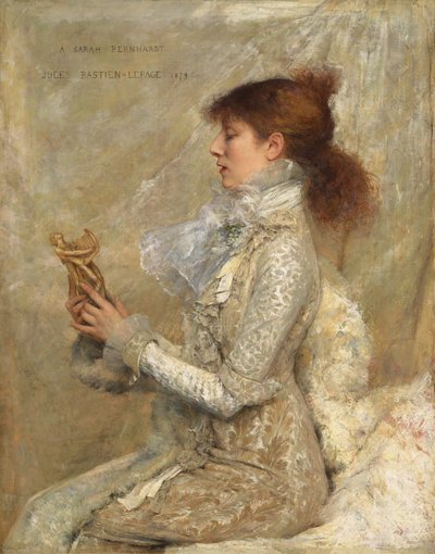 Portrait of Sarah Bernhardt by Jules Bastien Lepage