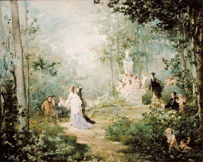 Pastoral Scene by Jules Bastien Lepage