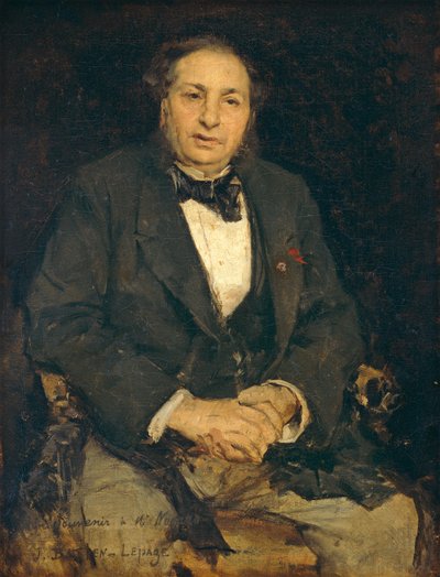 Simon Hayem by Jules Bastien Lepage