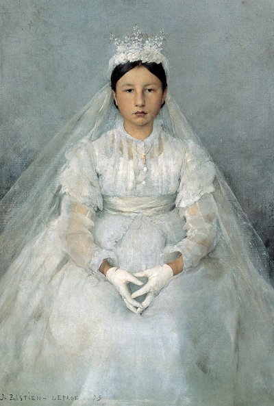 The Communicant by Jules Bastien Lepage
