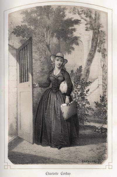 Portrait of Charlotte Corday. in 