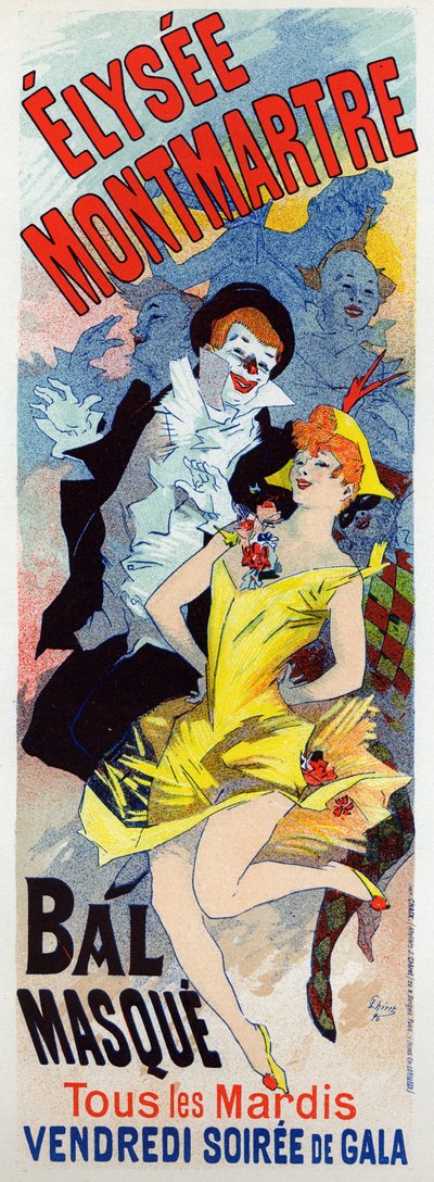 Art. Entertainment. Masquerade Ball at the Cabaret L
