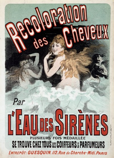 Naked women in clouds - advertisement for 