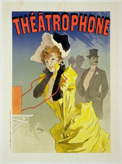 Reproduction of a Poster Advertising 