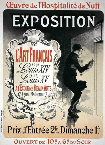 Reproduction of a poster advertising an 