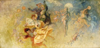 The Masked Ball by Jules Cheret