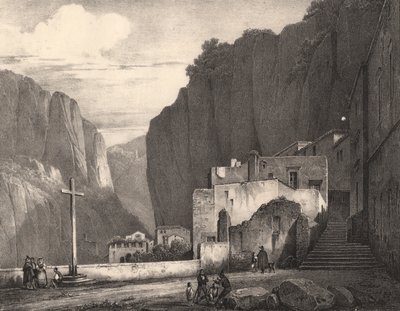 View of Amalfi by Jules Coignet