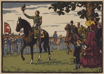 Guillaume Henri Dufour, Swiss general and engineer by Jules Courvoisier