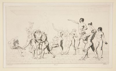 The Painting of the Oath of the Tennis-Court by Jules David