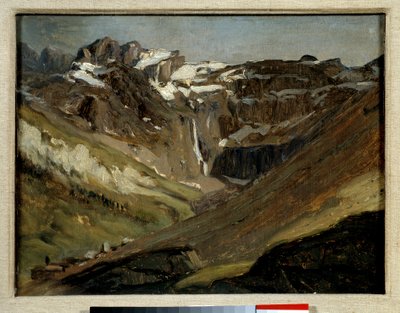 The Circus of Gavarnie in the Pyrenees by Jules Dupré