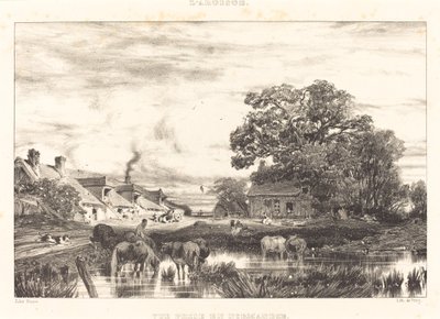 View in Normandy by Jules Dupré