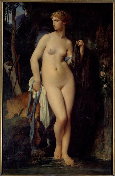 Diane by Jules Elie Delaunay