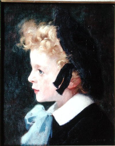 Portrait of Marcel Renoux, Son of the Painter by Jules Ernest Renoux