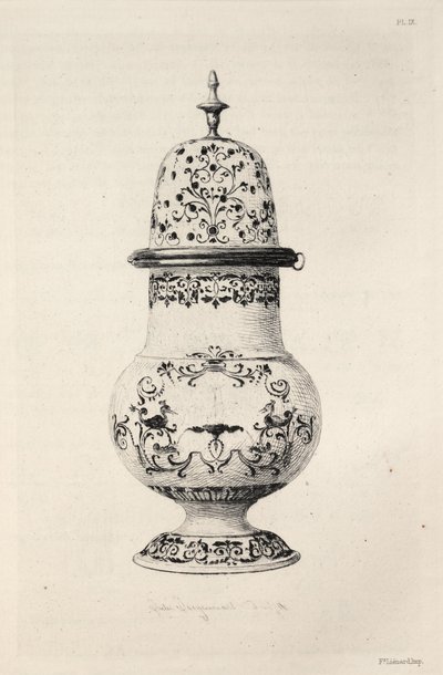 History of the Ceramic Art: A Descriptive and Philosophical Study of the Pottery...Plate IX, 1877 by Jules Ferdinand Jacquemart