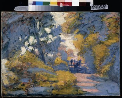 Sunny Road by Jules Flandrin