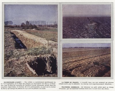 De Penchard a Barcy, La Terre de France, Fraternal Homage by Jules Gervais Courtellemont