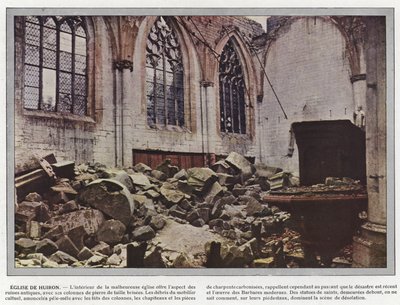 Eglise de Huiron by Jules Gervais Courtellemont