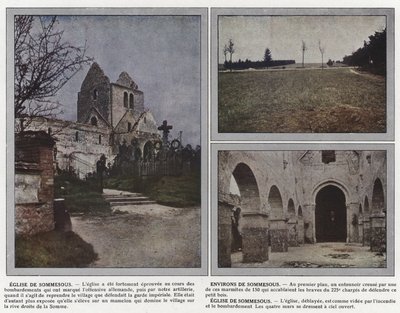 Church of Sommesous, Surroundings of Sommesous, Church of Sommesous by Jules Gervais Courtellemont