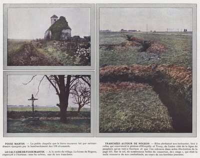 Fosse Martin, Tranchees Autour de Nogeon, Le Calvaire de Fosse Martin by Jules Gervais Courtellemont