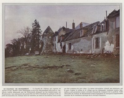 Le Chateau de Mondement by Jules Gervais Courtellemont