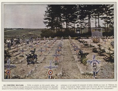 A Military Cemetery by Jules Gervais Courtellemont