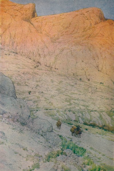 The Site of Ancient Delphi, 1913 by Jules Guerin