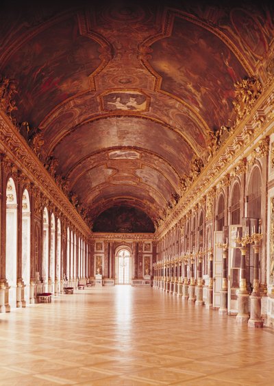 The Galerie des Glaces (Hall of Mirrors) by Jules Hardouin Mansart