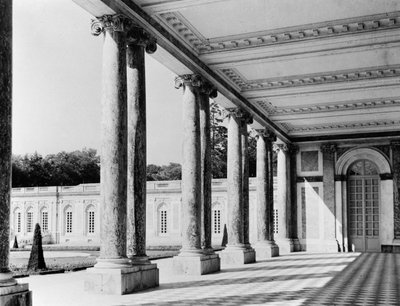 View of the Peristyle and the Left Wing of the Grand Trianon by Jules Hardouin Mansart